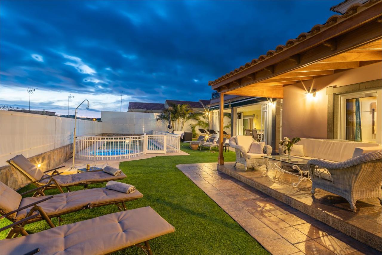Villa Dalara Maspalomas, Private Pool And Jacuzzi Maspalomas  Kültér fotó