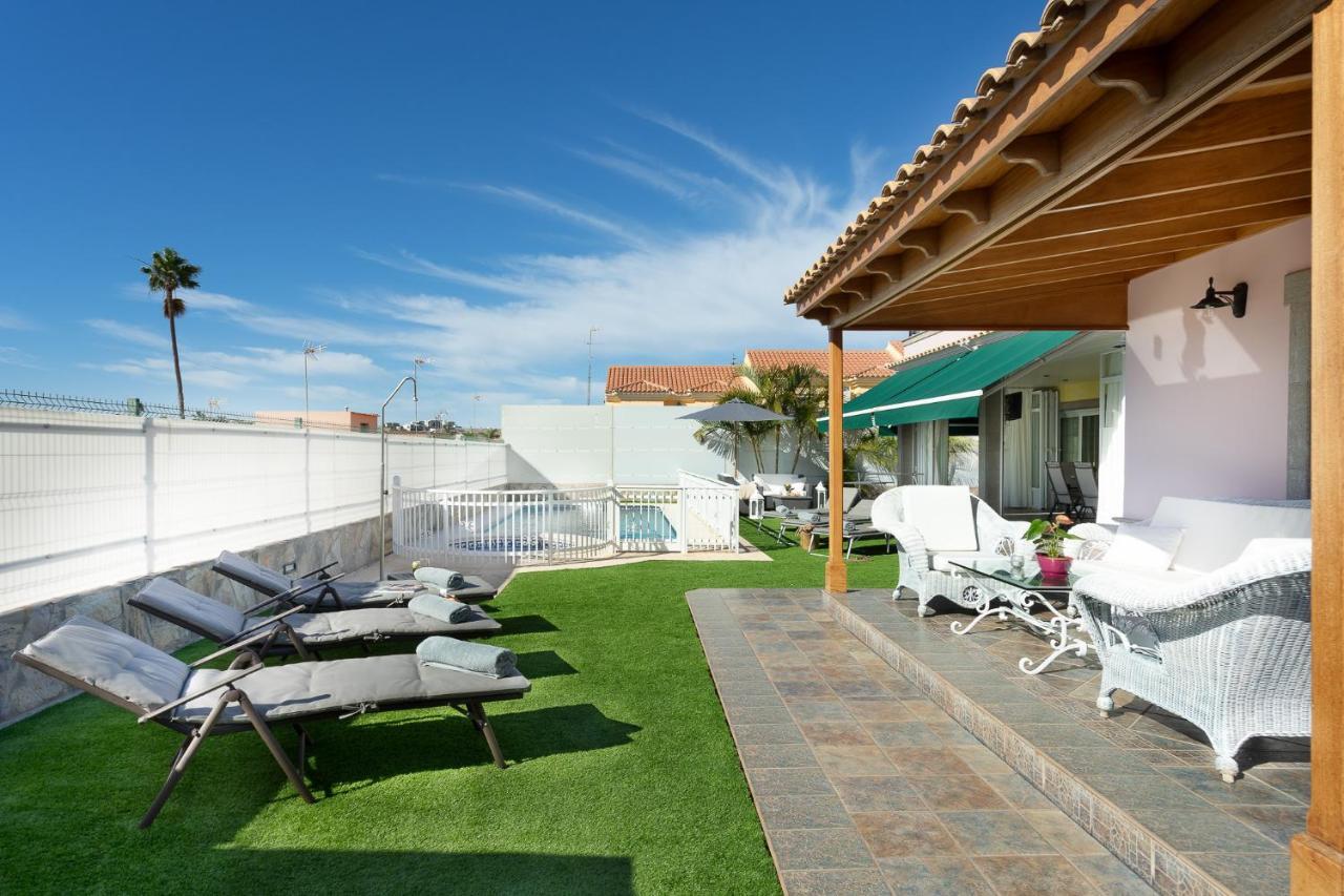 Villa Dalara Maspalomas, Private Pool And Jacuzzi Maspalomas  Kültér fotó